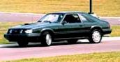 Bud Morton's 1985 4 E Hertz Mustang SVO