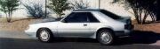 Scott Wigginton's 1986 White & Blue Pearl  Mustang SVO